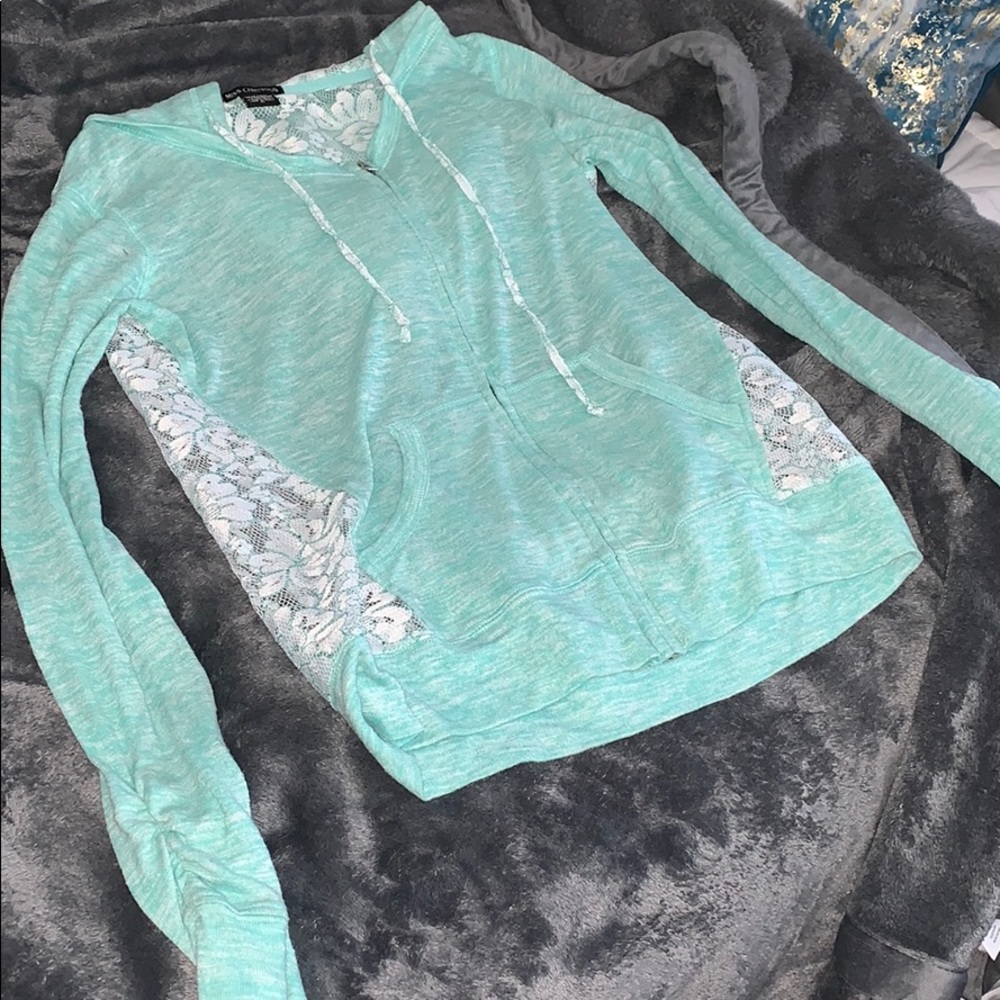 Laced-back Thin Hoodie M